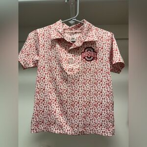 Ohio State University football polo 2T